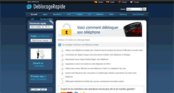 Desktop Screenshot of deblocage-rapide.fr