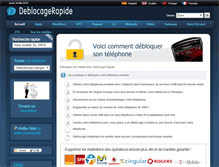 Tablet Screenshot of deblocage-rapide.fr